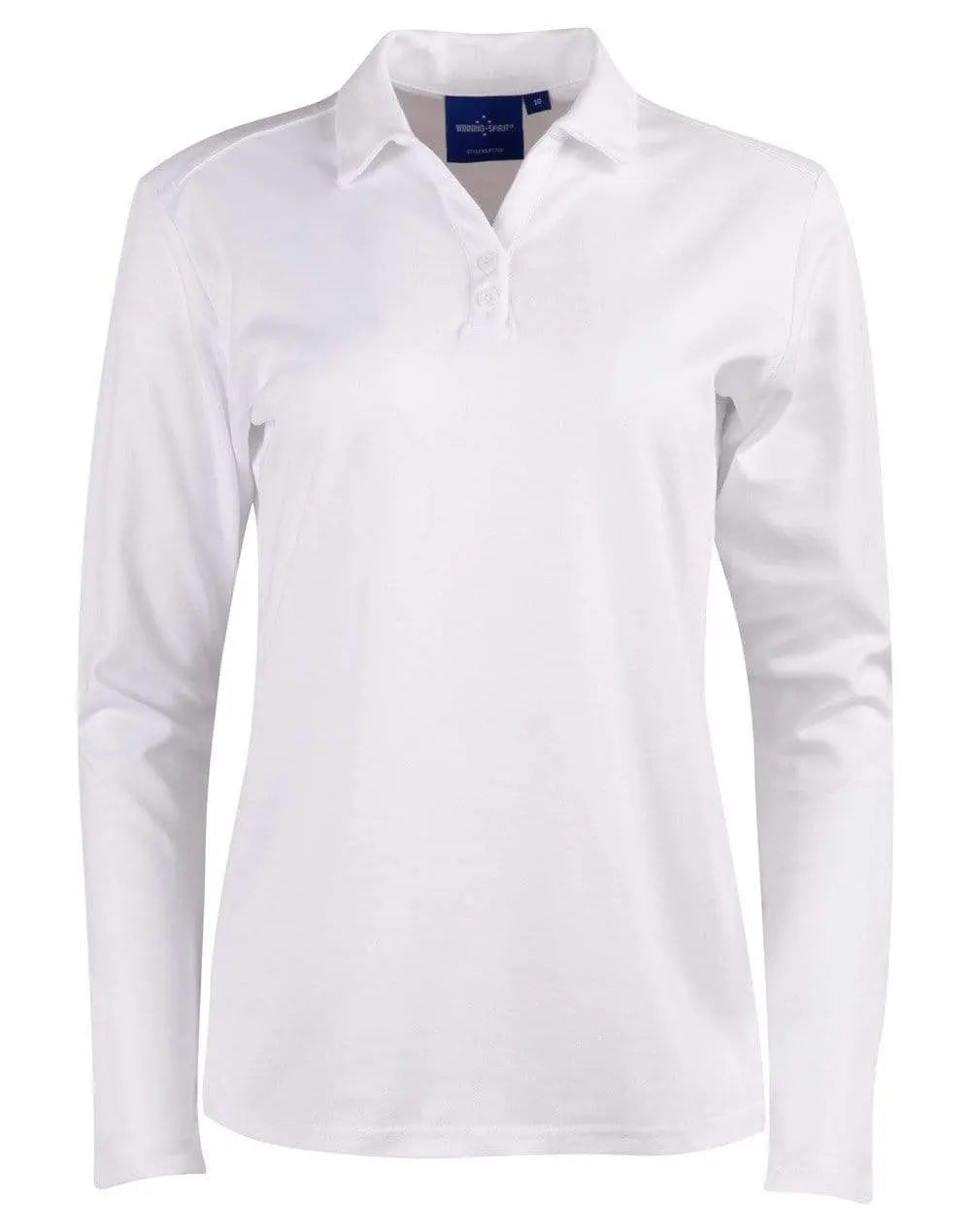 Winning Spirit Victory Plus TRUEDRY® long sleeve polo PS36B Casual Wear Winning Spirit White 6